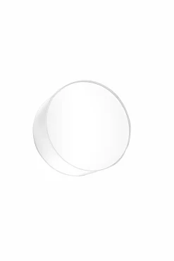 Deckenlampe Weiß rund flach Ø 25 cm blendarm E27