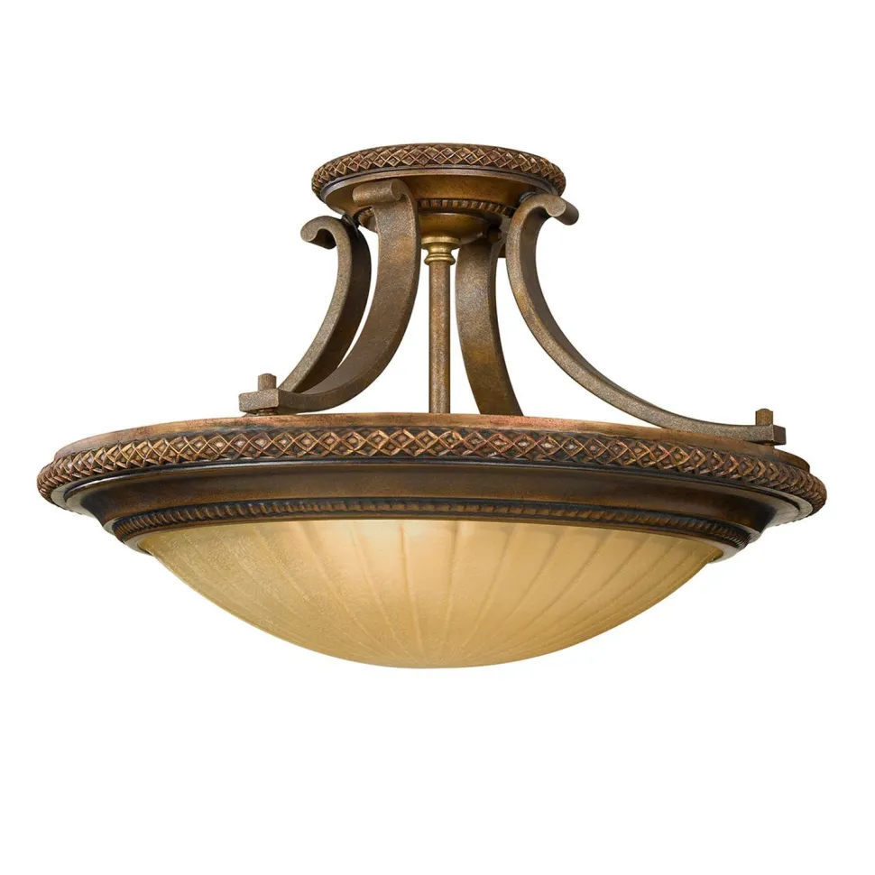 Deckenleuchte ANABELL 5 Bronze Ø46cm Design Lampe