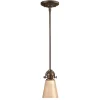 Deckenleuchte ANABELL 7 Bronze kürzbar Ø13cm Lampe