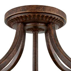 Deckenleuchte ANABELL 1 Braun Wohnzimmer Lampe