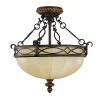 Deckenleuchte ANABELL 1 Creme Landhaus Lampe Flur