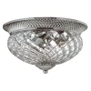 Deckenleuchte ANABELL 8 Nickel Ø41cm Design Lampe