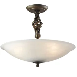 Deckenleuchte ANOUK Antik Gold Ø40cm Design Lampe