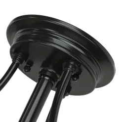 Deckenleuchte ASPERO Bronze Ø43cm Flur Lampe