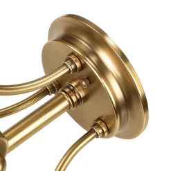 Deckenleuchte ASPERO Messing Jugendstil Lampe