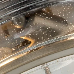 Deckenleuchte außen Aluminium Glas B: 30,5 cm IP44 E27