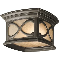 Deckenleuchte Außen Glas Aluminium Balkon Terrasse