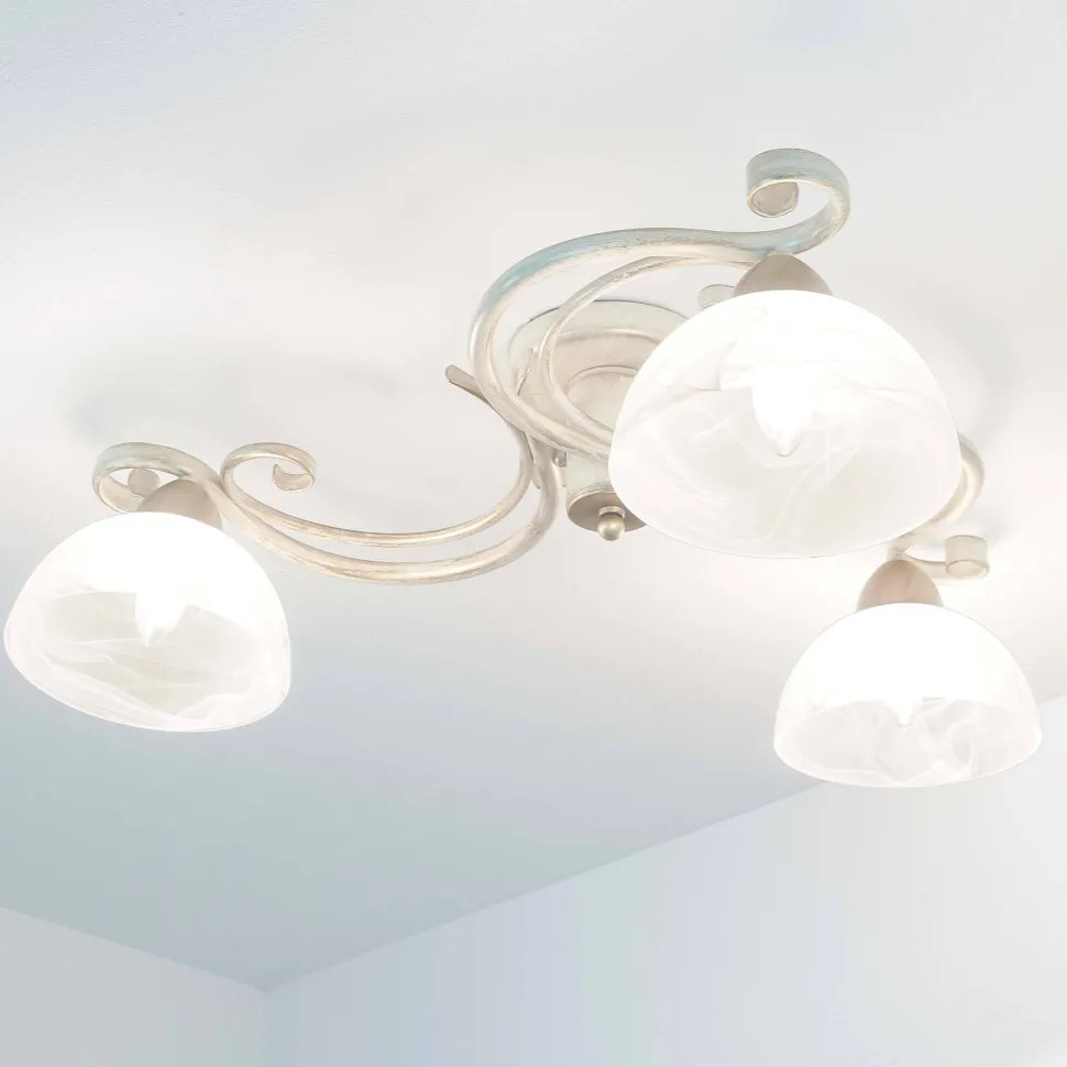 Deckenleuchte AURORA WHITE Ø78cm 3-flmg