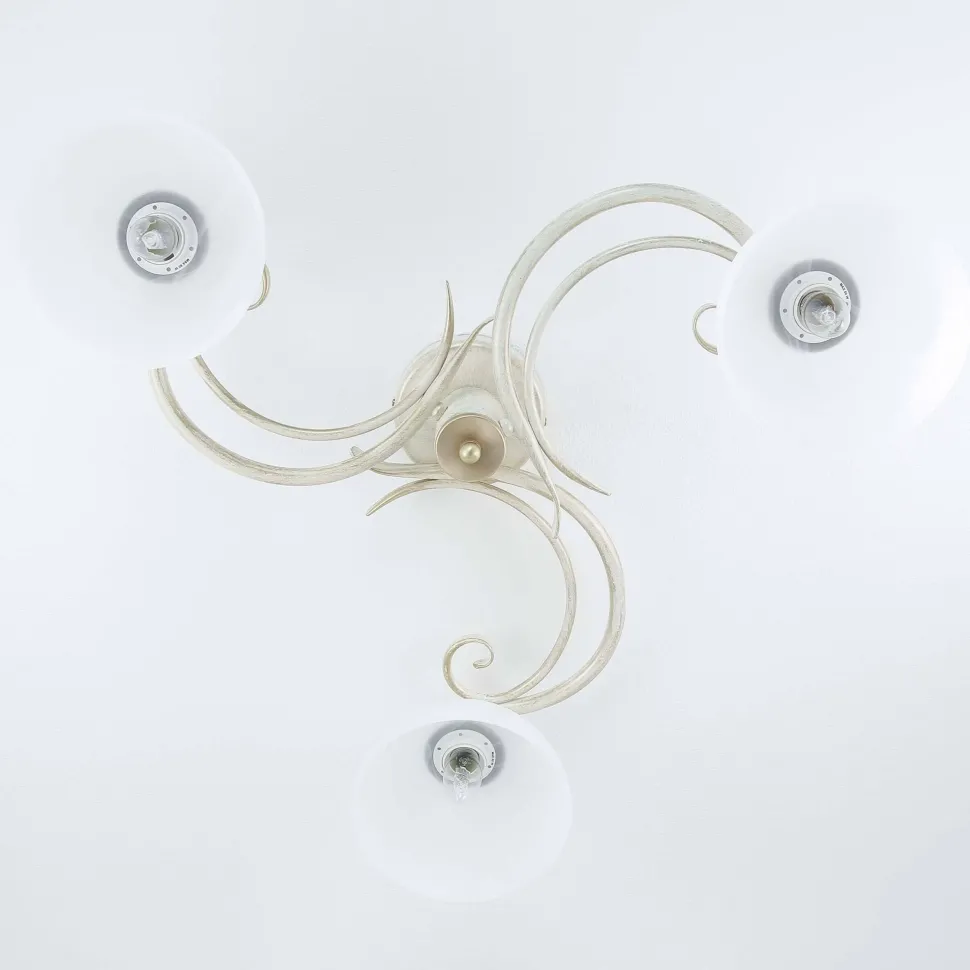 Deckenleuchte AURORA WHITE Ø78cm 3-flmg