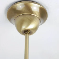 Deckenleuchte Bronze Hell aus Echt-Messing