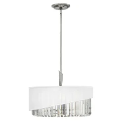 Deckenleuchte DISFARE Nickel 3xE14 kürzbar Lampe