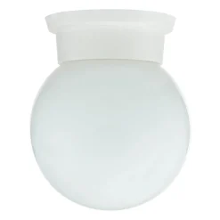 Deckenleuchte Durelo Weiß Ø16cm