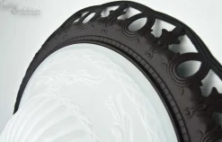 Deckenleuchte E27 Mit Glas Rustikal Weiß