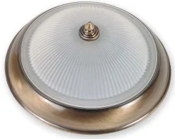 Deckenleuchte ELENI in Messing rund Flur Wohnzimmer