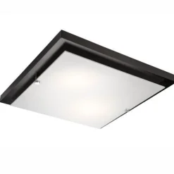 Deckenleuchte ERIN Braun Modern quadratisch