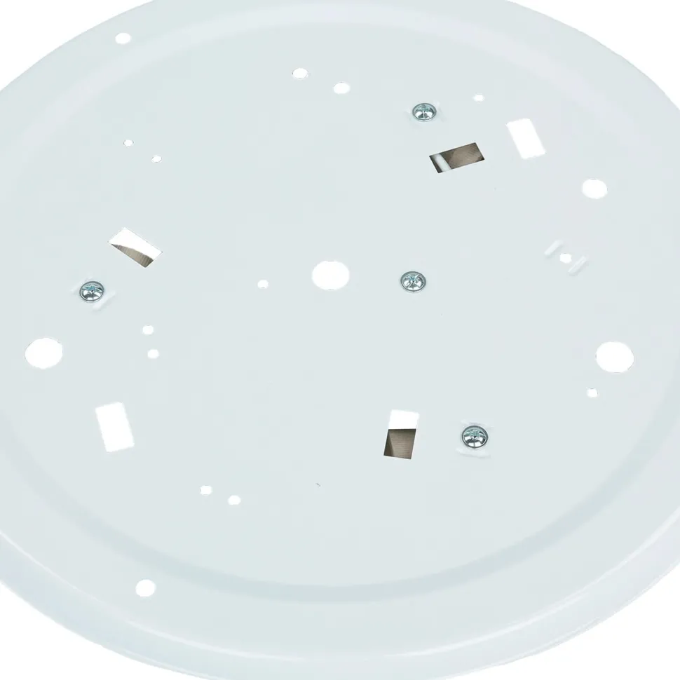 Deckenleuchte Holz Braun 3-flmg rund Wohnzimmer