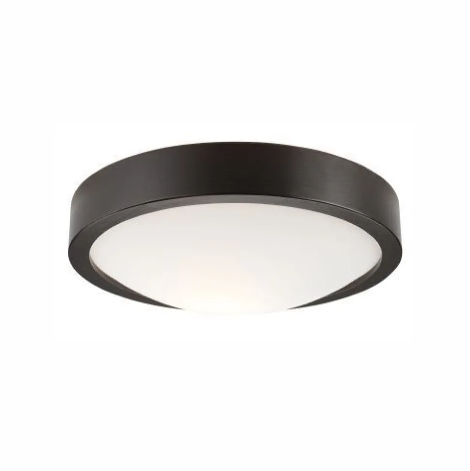 Deckenleuchte Holz Rund Braun Wohnzimmer Modern