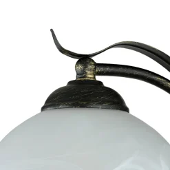 Deckenleuchte KORFU in Messing Antik 3-flmg