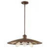 Deckenleuchte LANA Bronze Spiegel Ø55cm Lampe
