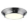 Deckenleuchte LED ANISA in Chrom Ø25cm Bad Lampe