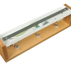 Deckenleuchte LEDA in Echtholz 2-flmg