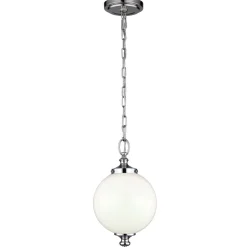 Deckenleuchte LORIN in Nickel Ø22cm kürzbar Lampe