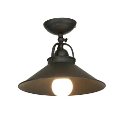 Deckenleuchte Messing schwenkbar E27 Ø 25 cm