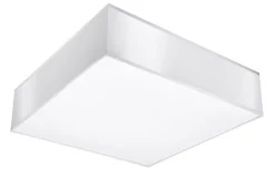 Deckenleuchte Modern 55 cm breit Weiß quadratisch