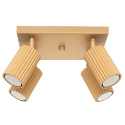 Deckenleuchte Modern 4-flammig GU10 B: 25 cm klein schwenkbar