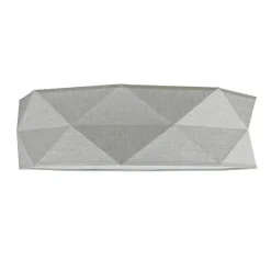 Deckenleuchte Modern Leinen 52 cm breit 4x E27 wohnlich