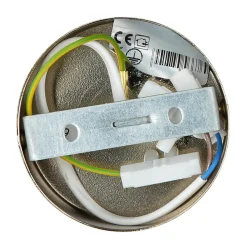 Deckenleuchte Rauchglas Ø 12 cm rund in Bernstein Gold G9