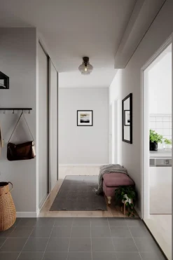 Deckenleuchte Rauchglas Metall 30 cm breit E27 klein