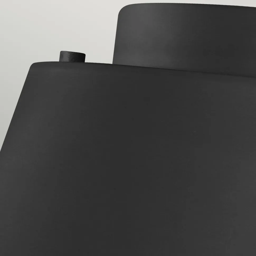 Deckenleuchte rund Ø36,8cm Schwarz Gold 3-flammig E14