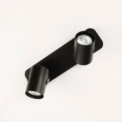 Deckenleuchte Strahler Schwarz verstellbar 2 flmg