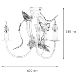 Deckenleuchte SUMMER Ø60cm 3-flmg