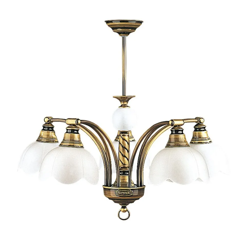 Deckenleuchte TOBSYN in Messing Esstisch Lampe