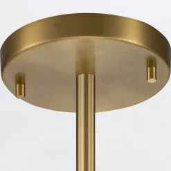 Deckenleuchte verstellbar Metall Glas Modern H: max. 126,1 cm