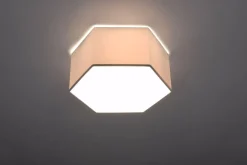 Deckenleuchte Weiß 30,5 cm lang für 2x E27 blendarm