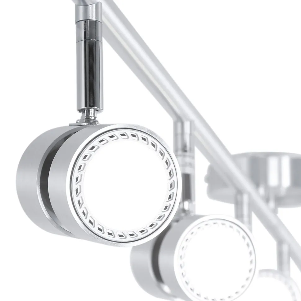 Deckenspot beweglich Metall 134 cm inkl. GU10 6-flmg