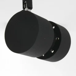 Deckenspot beweglich Schwarz 134 cm inkl. GU10 6-flmg