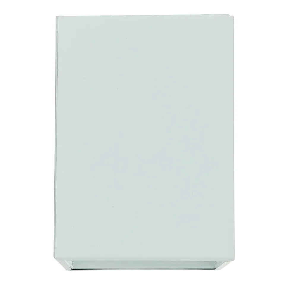 Deckenspot GU10 Weiß Metall eckig 11,5 cm breit DOWNLIGHT