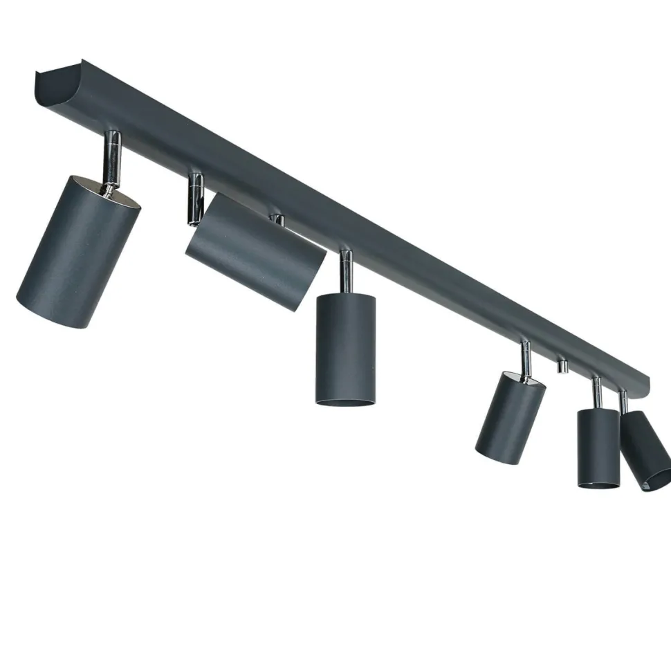 Deckenspot in Grafit 6-flmg