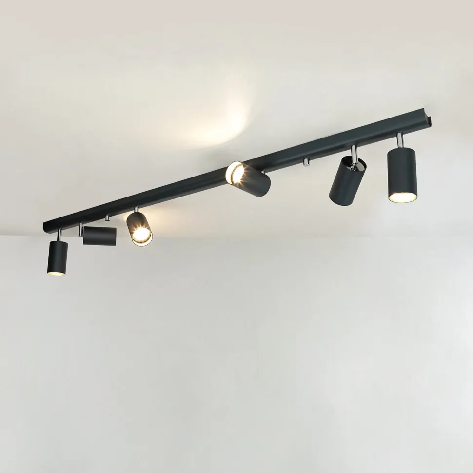 Deckenspot in Grafit 6-flmg