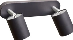 Deckenspot in Graphit 2-flmg