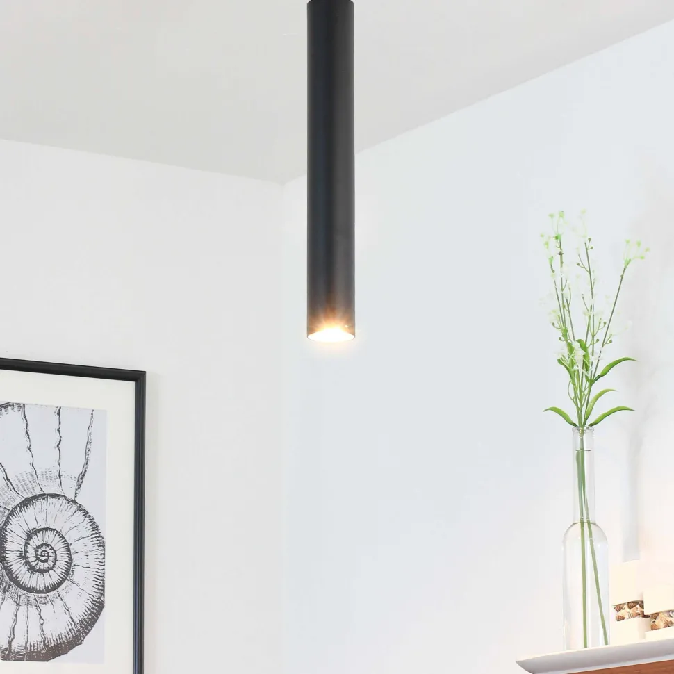 Deckenspot Modern in Schwarz für den Esstisch