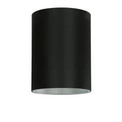 Deckenspot Schwarz Silber Decke Flur Lampe EYE