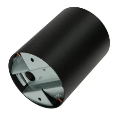 Deckenspot Schwarz Silber Decke Flur Lampe EYE