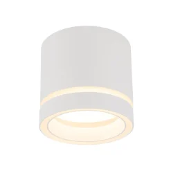 Deckenspot Weiß rund Ø 8,5 cm klein Aufputz