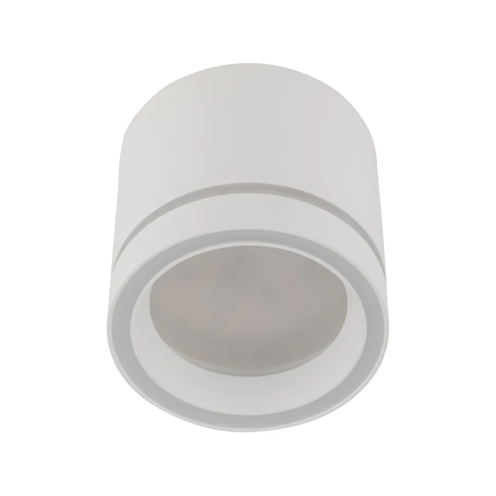 Deckenspot Weiß rund Ø 8,5 cm klein Aufputz