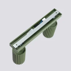 Deckenstrahler 2-flammig B: 30 cm klein schwenkbar GU10 Grün